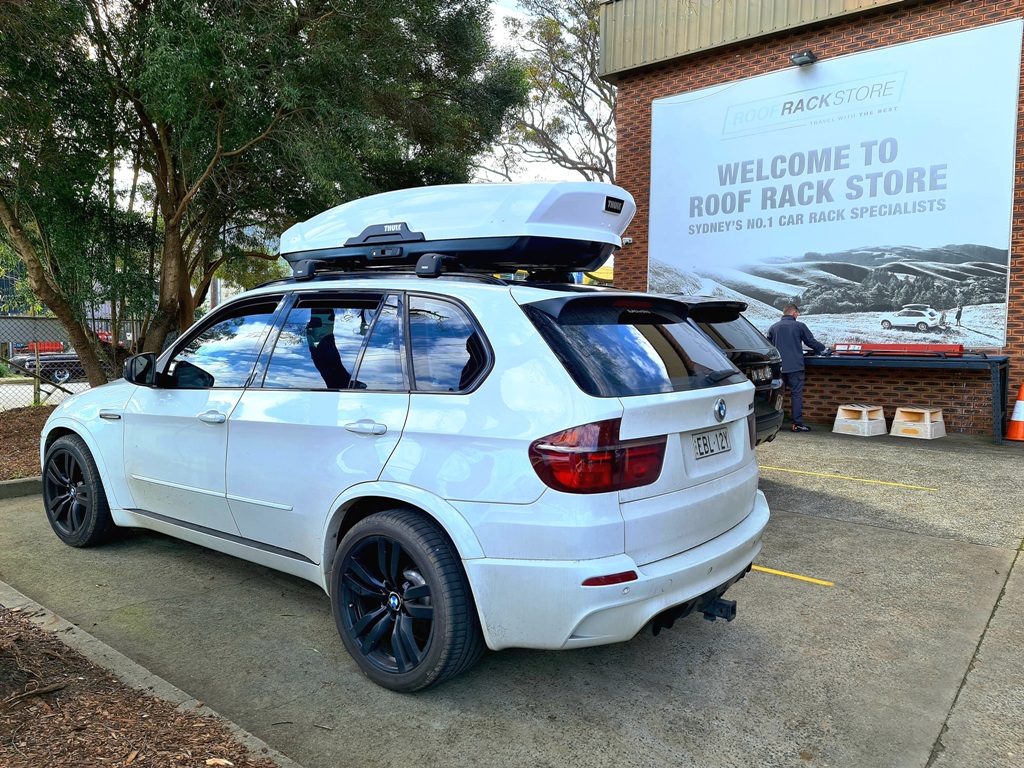 BMW X5 THULE WHITEMOTION XL 