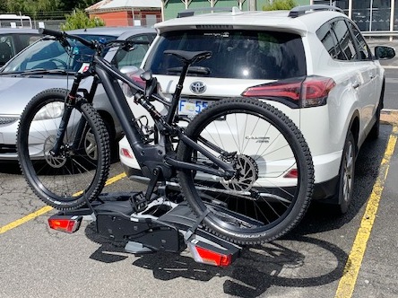 Thule Easyfold 933 with Specialized Comp ebike