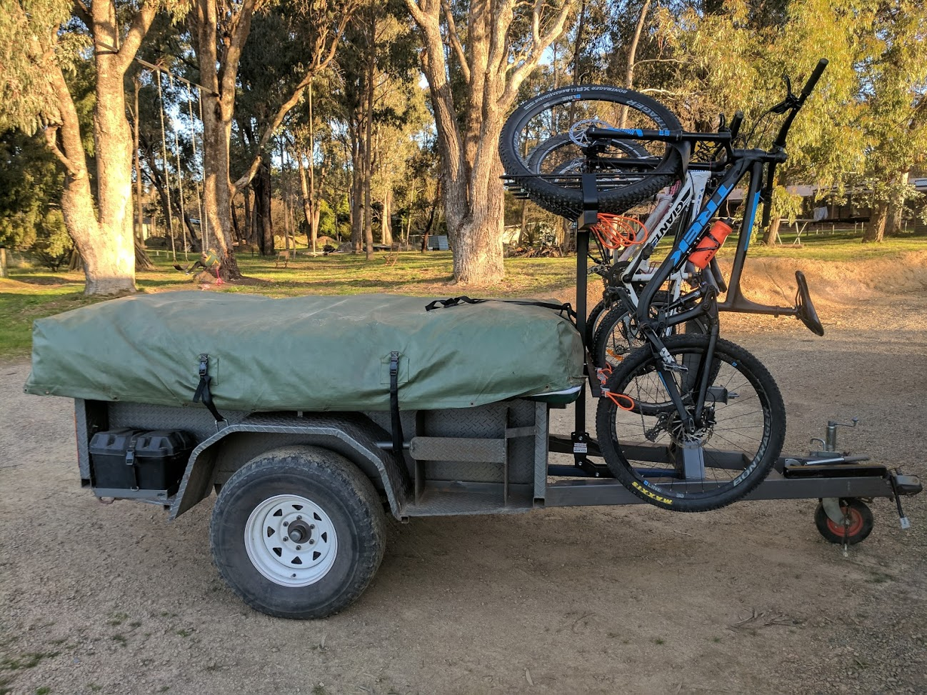 bike storage trailer