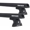 Rhino-Rack JA6234  Heavy Duty Bars Black RLT600 Roof Rack For Toyota Hi Lux  2 Door Extra Cab 2005 to 2015