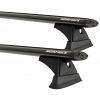 Rhino-Rack JB1671  Vortex Bars Black RCH Roof Rack For Ford Ranger  4 Door Double Cab without Roof Rails 2022 Onward