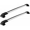 Thule WingBar Edge Silver Roof Rack For Mitsubishi Eclipse Cross  5 Door Wagon with Solid Roof Rails 2017 Onward