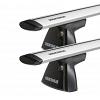 Yakima StreamLine Jetstream Bars Silver Roof Rack For Mazda BT 50  Crew and Double Cab 2011 to 2020