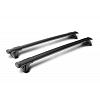 Yakima Through Bars Black Roof Rack For Volvo XC 90  5 Door Wagon with Roof Rails 2003 to 2015