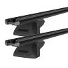 Yakima StreamLine Trim HD Bars Roof Rack For Suzuki SX4 S Cross  5 Door Wagon with Solid Roof Rails 2014 to 2021
