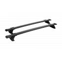 Prorack Through Bars Black Roof Rack For Holden Equinox  5 Door Wagon with Fixed Points  2017 Onward