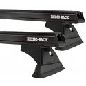 Rhino-Rack JB0870  Heavy Duty Bars Black RCH Roof Rack For Mitsubishi Triton   4 Door Double Cab MQ 2015 to 2018