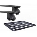 Rhino-Rack Pioneer Platform 1478mm x 1184mm Universal with Bars 2500 Roof Rack For Nissan X Trail   5 Door without Roof Rails T32  2014 to 2022