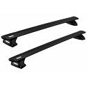 Thule WingBar Evo Black Roof Rack For Mercedes Benz Vito Van  with Fixed Points 2004 to 2015
