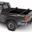 Yakima 2 bars Yakima Bedrock HD 198cm Roof Rack For Toyota Hilux  4 Door Extra Cab 2015 to 2020