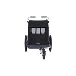 Thule Chariot Coaster XT Bicycle Trailer & Walking Stroller Aluminium Black 10101810