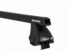 Rhino-Rack JA0204 Heavy Duty Bar Black 2500 Roof Rack For Toyota Hilux  2 Door Extra Cab 2005 to 2015