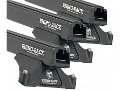 Rhino-Rack JA5418  Heavy Duty Bars Black RLTP 3 Bar System Roof Rack For Ford Transit Custom  Van 2014 Onward