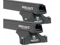 Rhino-Rack JA5414  Heavy Duty Bars Black RLTP 2 Bar System Roof Rack For Ford Transit Custom  Van 2014 Onward