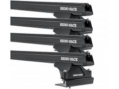 Rhino-Rack JA6343  Heavy Duty Bars Black RLTPFC 3 Bar System Roof Rack For Ford Transit  2 Door Van LWB 2014 Onward