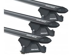 Rhino-Rack JA5417  Vortex Bars Black RLTP 3 Bar System Roof Rack For Ford Transit Custom  Van 2014 Onward