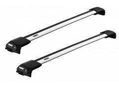 Thule WingBar Edge Silver Roof Rack For Ford Everest  5 Door Wagon with Raised Roof Rails 2022 Onward