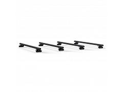VAS Heavy Duty Bars 45mm  4 Bar System Roof Rack For Renault Master Van  with Fixed Points 2011 Onward