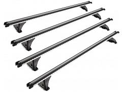 Prorack Prorack HD  4 Bar System Roof Rack For Mercedes Benz Sprinter Van  Van   MWB Low Roof with Fixed Points 2006 Onward