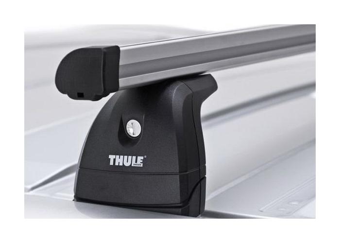 Thule Professional Bar Roof Rack For Volkswagen Transporter  T6 5 Door Double Cab with Fixed Points 2016 to 2020