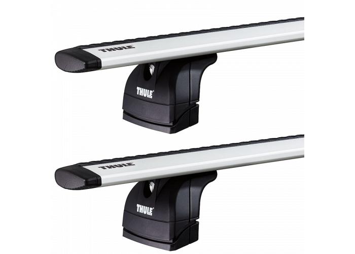 Thule WingBar Evo Silver Roof Rack For Peugeot Expert  4 and 5  Door Van with Fixed Points 2 bar system 2007 to 2016