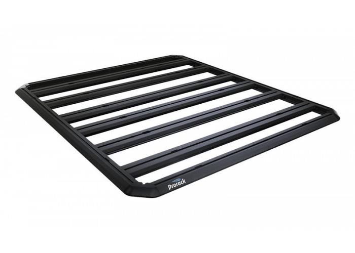 Prorack Aero Deck 1300mm x 1500mm Roof Rack For Ford Everest  5 Door Wagon with Solid Roof Rails 2018 to 2022