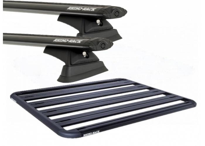 Rhino-Rack Pioneer Platform 1478mm x 1184mm Universal with Bars RCL Roof Rack For Honda CR V    with Solid Roof Rails 2017 to 2019