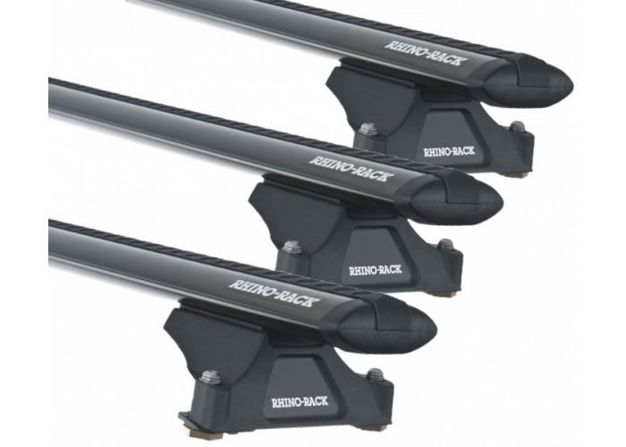 Rhino-Rack JA5417  Vortex Bars Black RLTP 3 Bar System Roof Rack For Ford Transit Custom  Van 2014 to 2023