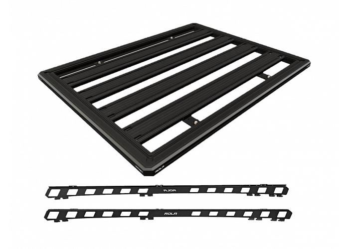 Rola MKIII Titan Tray 1500mm x 1200mm With Ridge Mount TKRM315815 Roof Rack For Ford Ranger  4 Door Double Cab 2011 to 2015