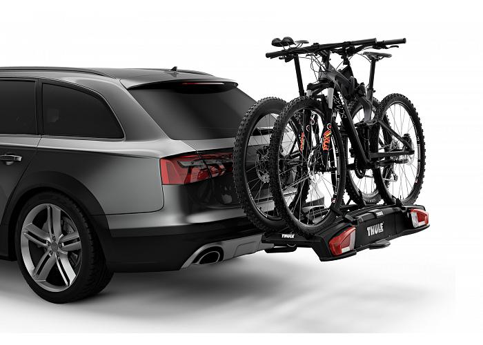 Thule VeloSpace XT 3 Bike Carrier Package Black- 2 Bike Rack Plus 1 Bike Add On