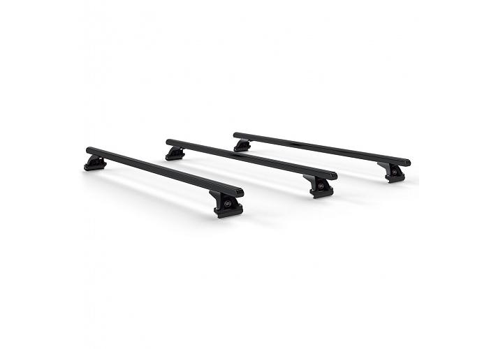 VAS Heavy Duty Bars 80mm  3 Bar System Roof Rack For Renault Master Van  with Fixed Points 2011 Onward