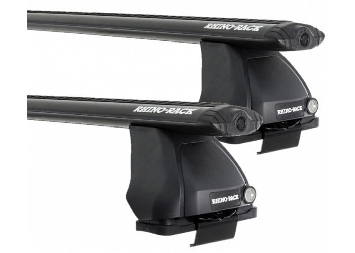 Rhino-Rack JA2210 Vortex Bars Black 2500 Roof Rack For Mitsubishi ASX   5 Door Wagon without Solid Roof Rails 2013 to 2019