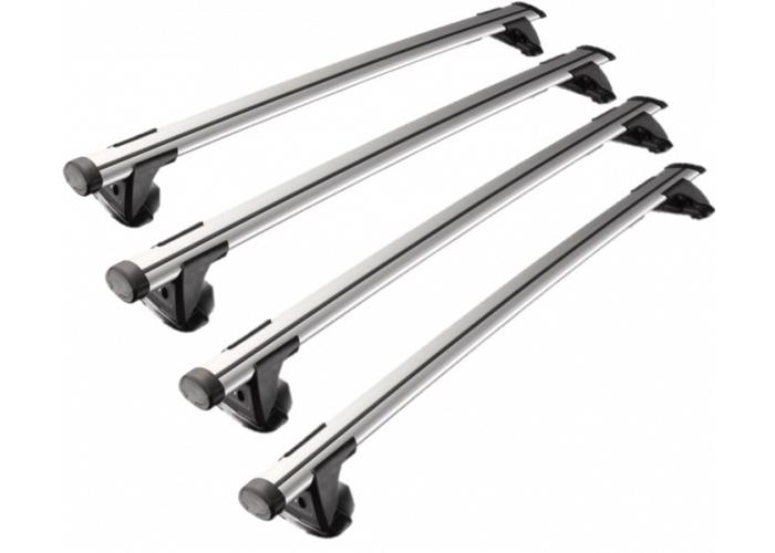 Yakima Through Bars  4 Bar System Roof Rack For Renault Master Van  with Fixed Points 2011 Onward