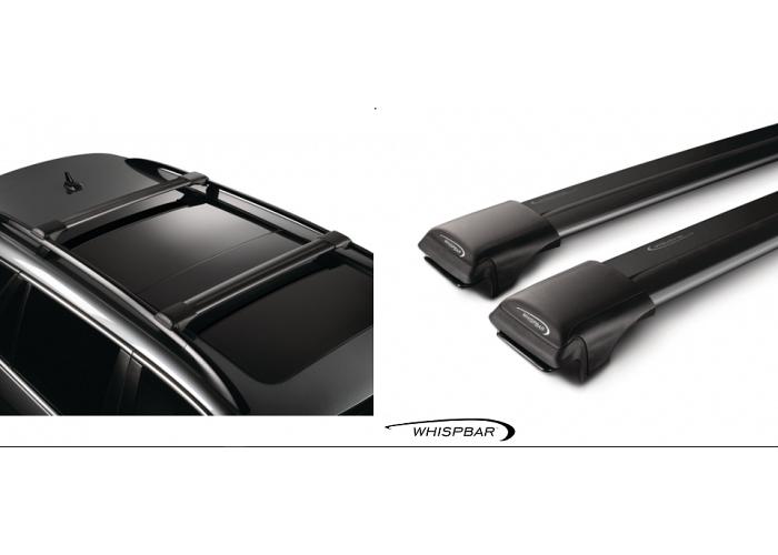 Whispbar S43WB Black S Wing Rail Bars 860-960mm